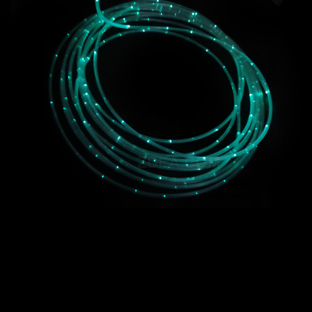 PMMA Fiber Optic Cable Side Glow BesCable