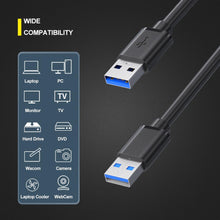 Load image into Gallery viewer, USB 3.0 Male to Male Cable
